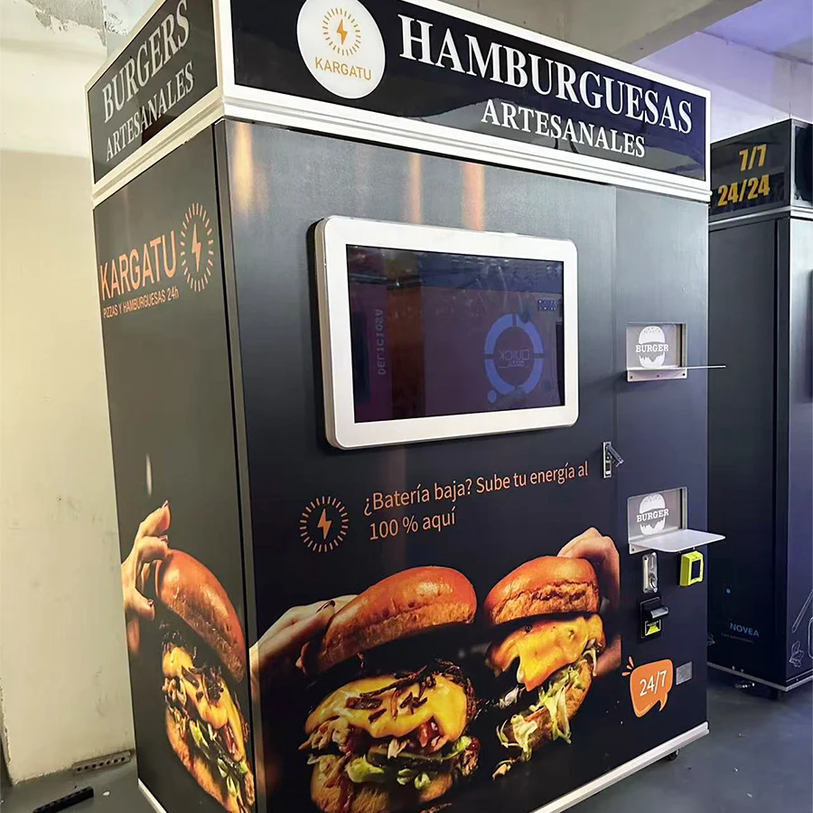 Meal Prep Vending Machine - Máquina de Venda Automática de Pizza