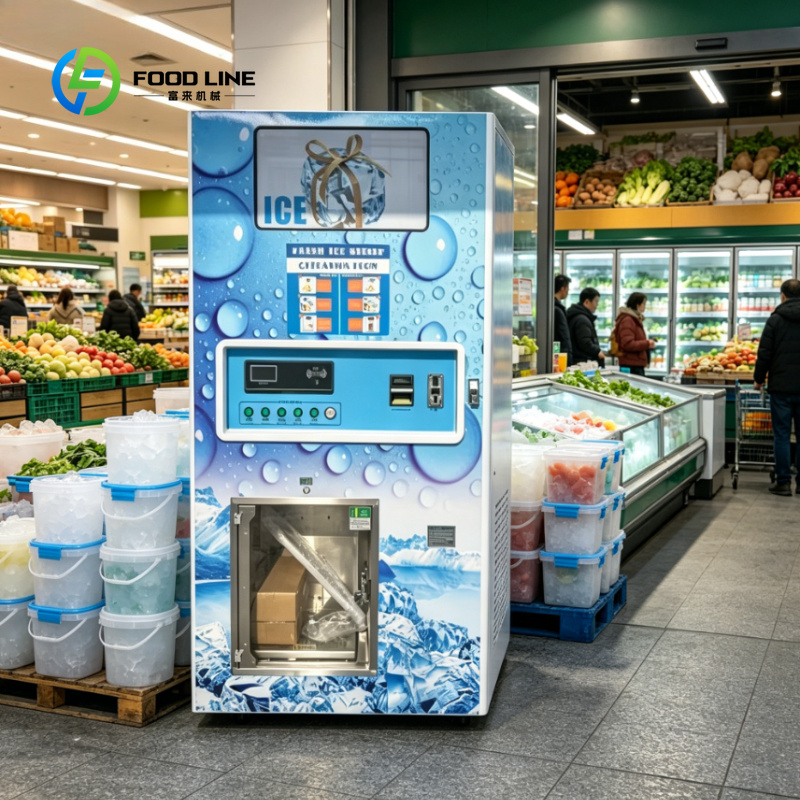 Meal Prep Vending Machine - Máquina de Venda Automática de Gelo