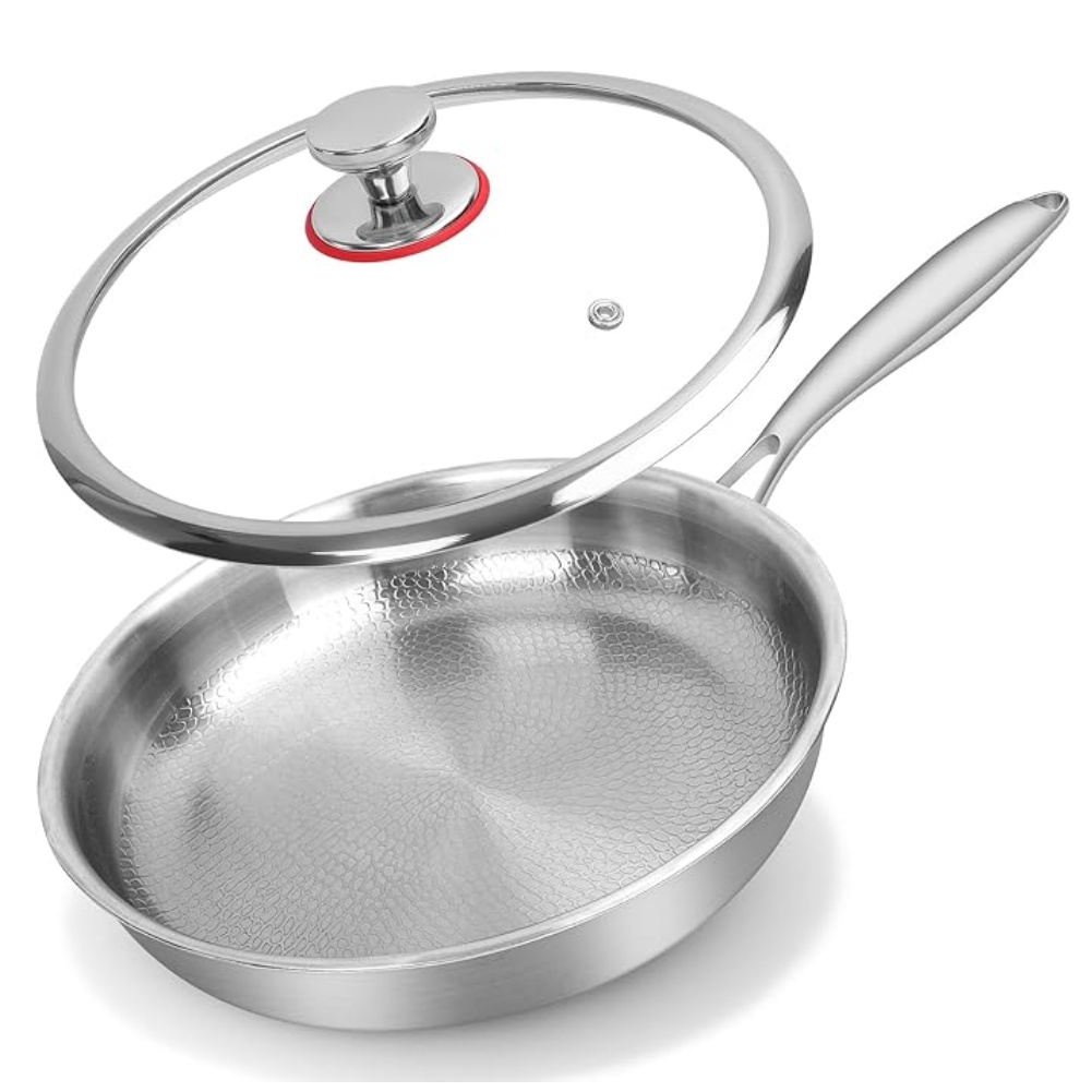 Meal Prep Quick - Panela Antiaderente Martelada para Preparação Rápida