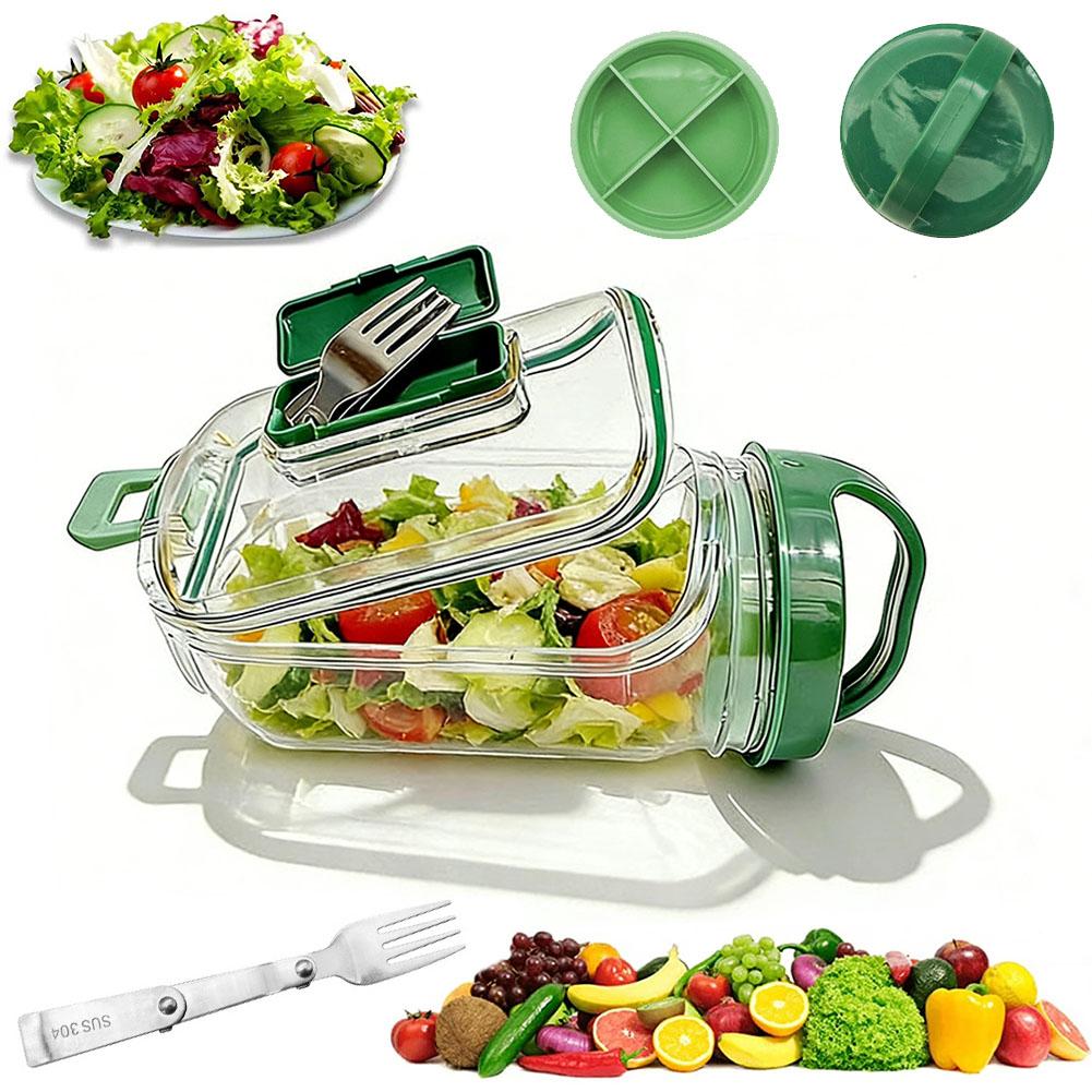 Recipiente Portátil para Salad - Salad Container Jar avaliação e preço