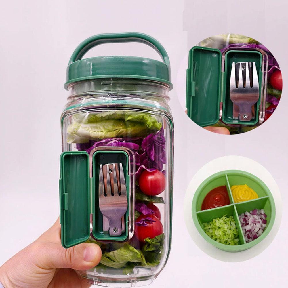 Caixa de Salada Plástica à Pro - Salad Container Jar avaliação e preço