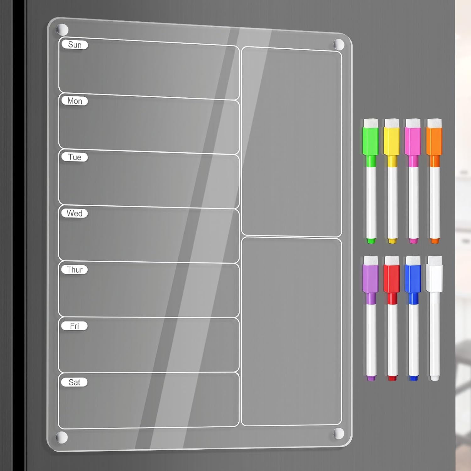 Quadro Magnético de Acrílico T - Meal Plan Notepad avaliação e preço