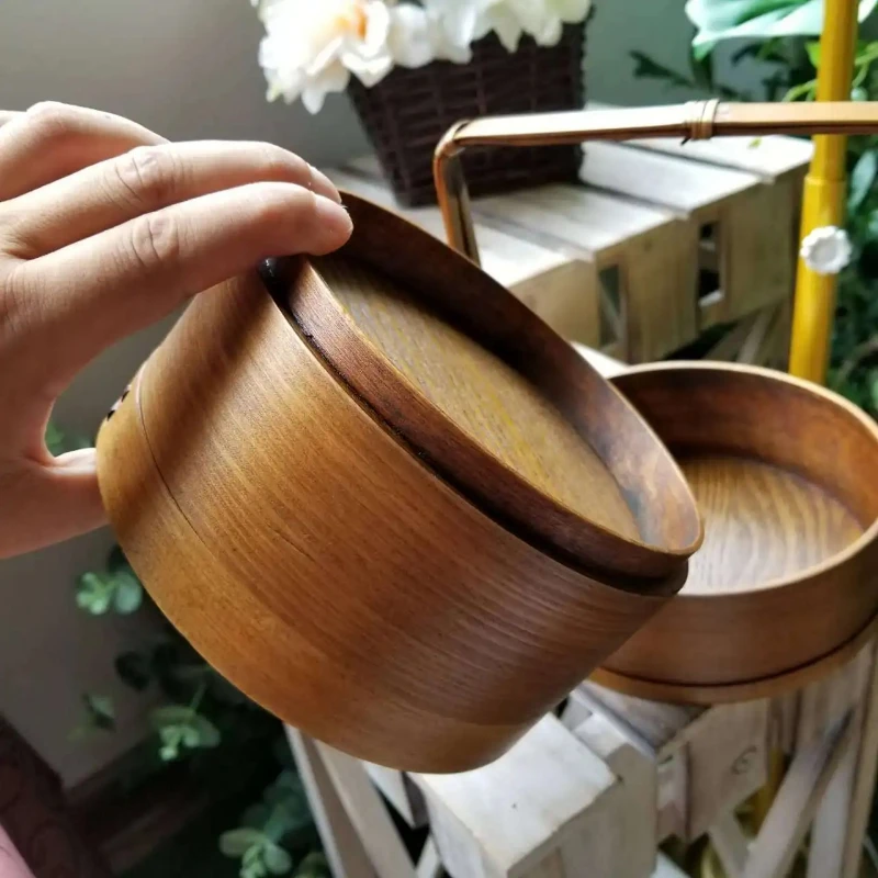 Lancheira japonesa de madeira  - Meal Prep Japanese Food avaliação e preço