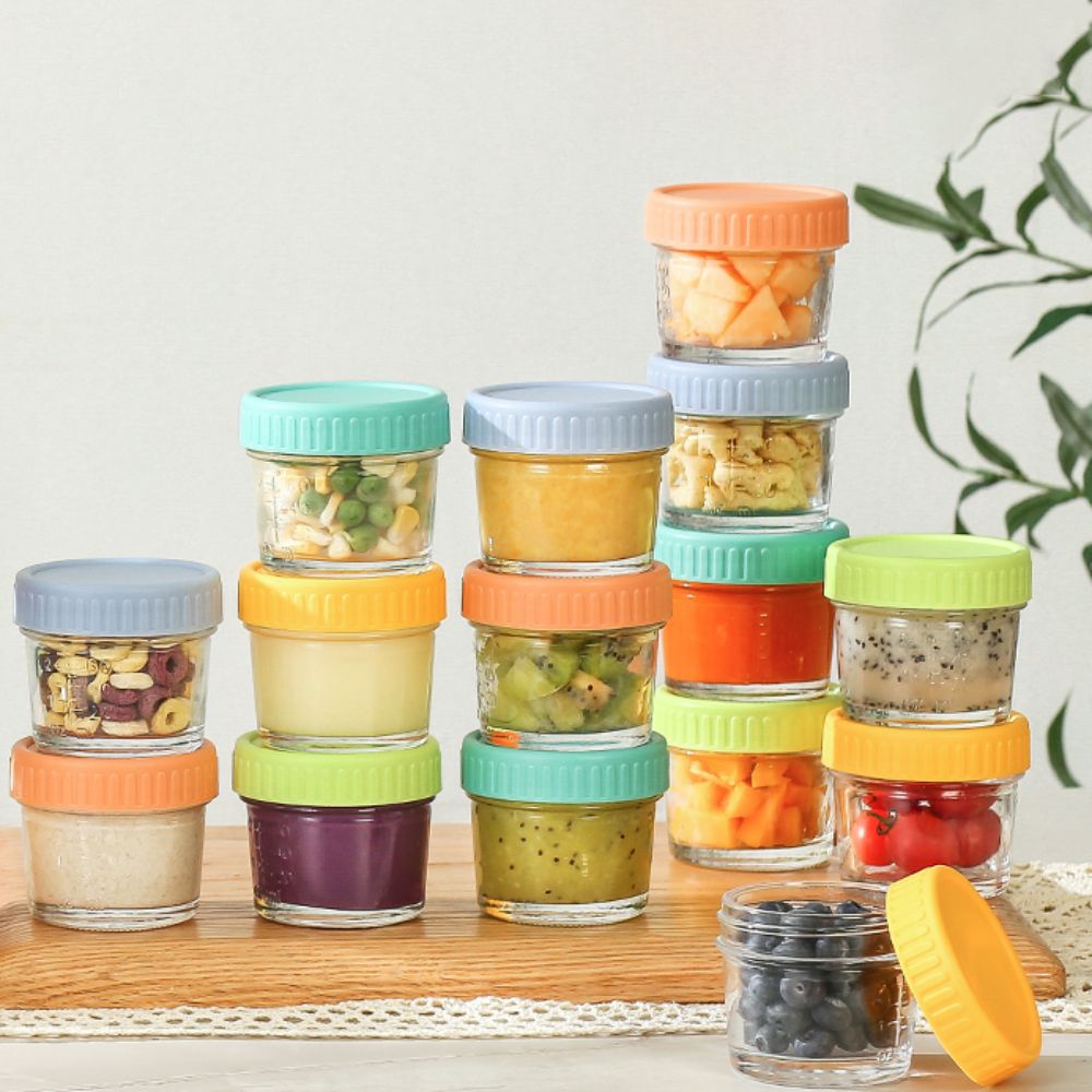 Conjunto de 6 Potes de Vidro R - Salad Container Jar avaliação e preço