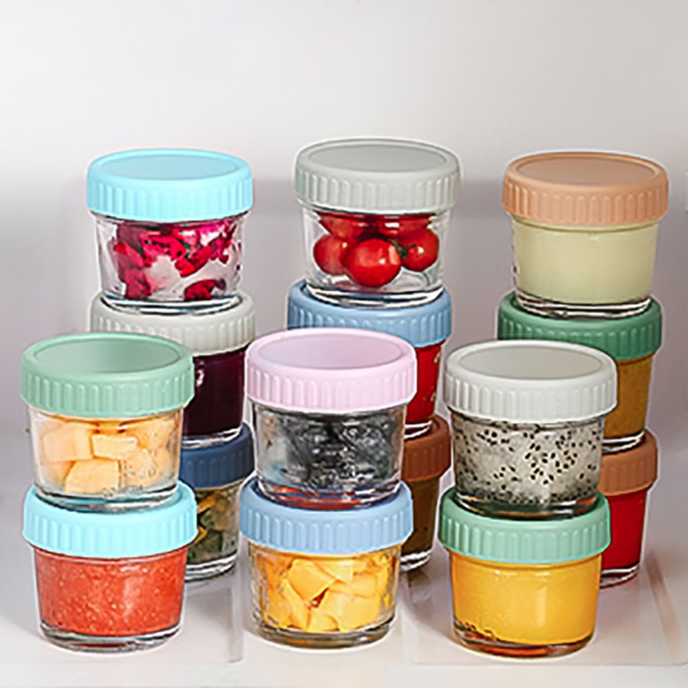 Conjunto de 6 Potes de Vidro R - Salad Container Jar avaliação e preço