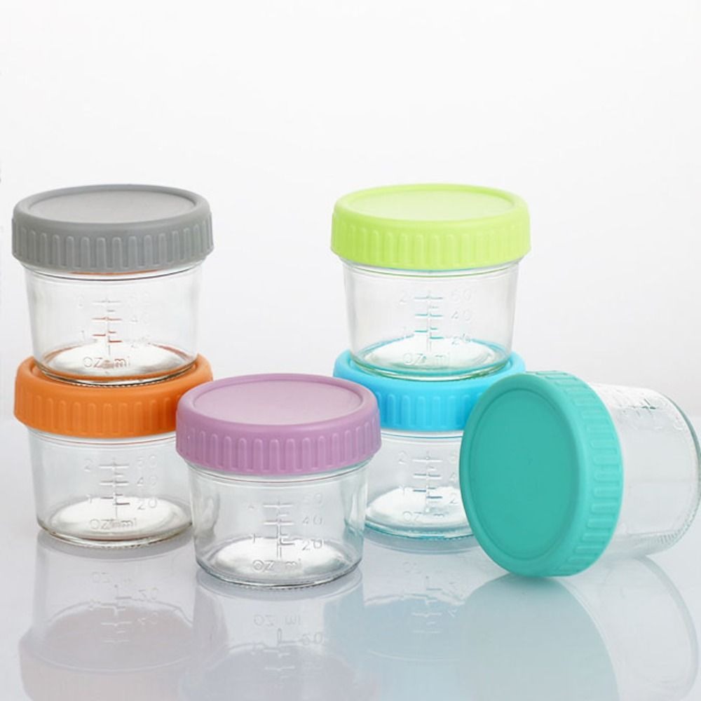 Conjunto de 6 Potes de Vidro R - Salad Container Jar avaliação e preço