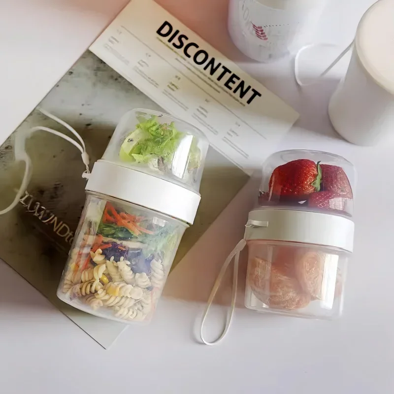 Café da manhã aveia cereal por - Salad Container Jar avaliação e preço