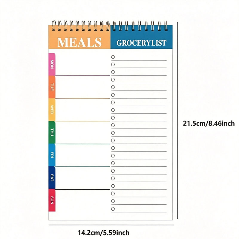 Bloco de Notas para Planejamen - Meal Plan Notepad avaliação e preço