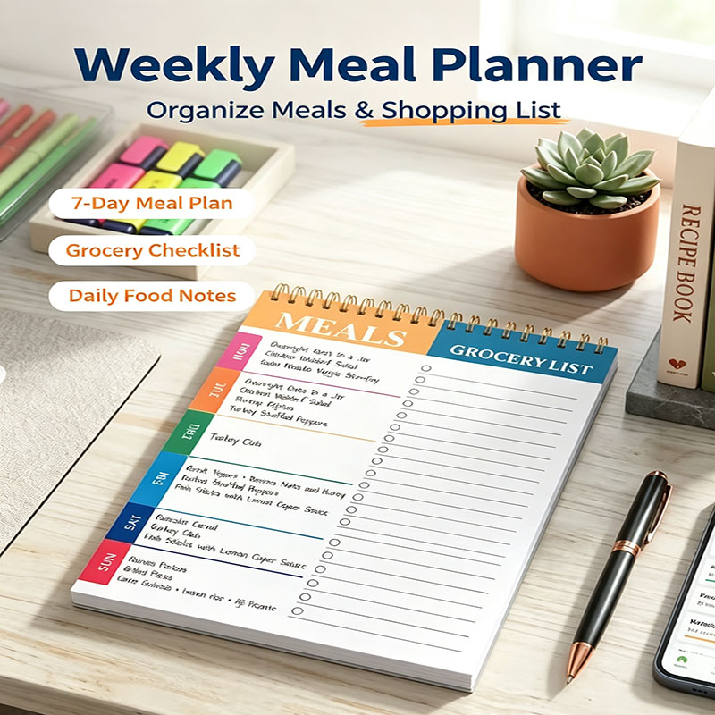 Bloco de Notas para Planejamen - Meal Plan Notepad avaliação e preço