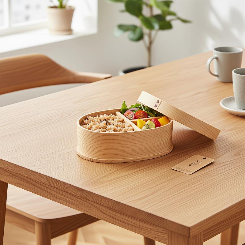 Lancheira Infantil de Madeira  - Meal Prep Japanese Food avaliação e preço