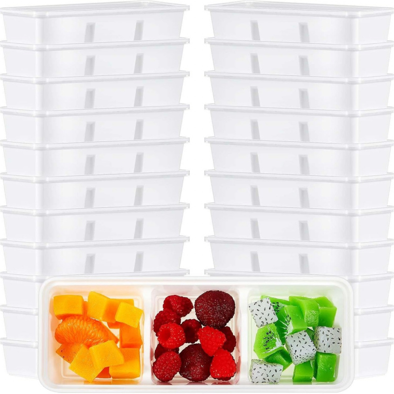 Recipiente de alimentos de 3 s - Meal Prep Japanese Food avaliação e preço