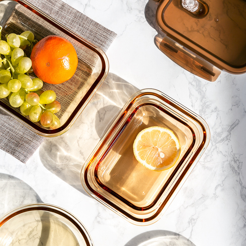 Lancheira de vidro resistente  - Meal Prep Japanese Food avaliação e preço