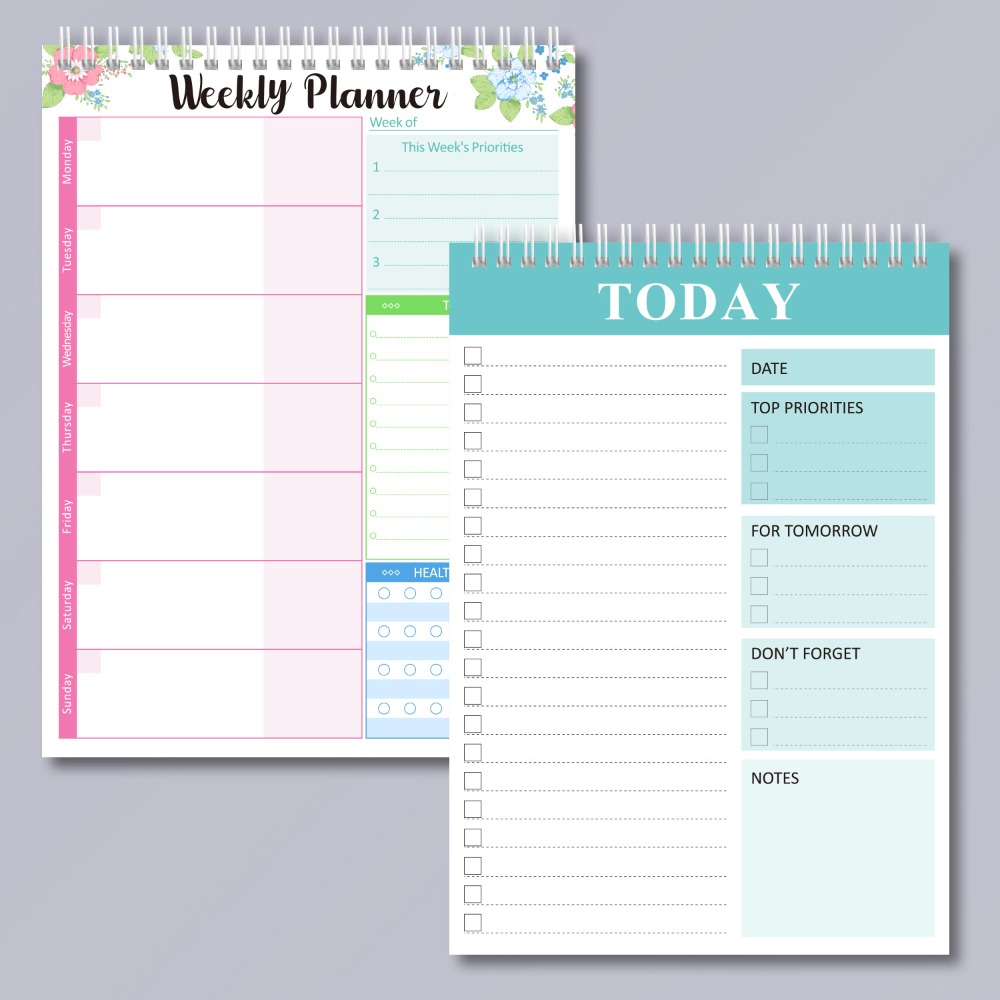 Planejador de Tarefas Amplo, B - Meal Plan Notepad avaliação e preço