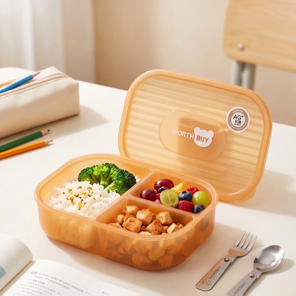 Caixa de Almoço Plástica Japon - Meal Prep Japanese Food avaliação e preço
