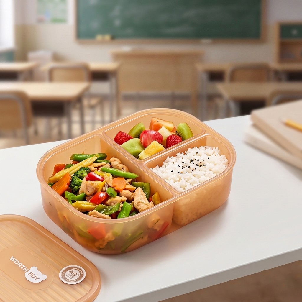 Caixa de Almoço Plástica Japon - Meal Prep Japanese Food avaliação e preço