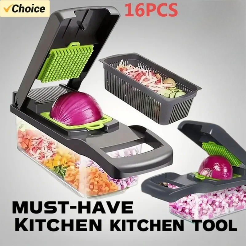 Conjunto de 16 Peças: Cortador - Meal Prep With Potatoes avaliação e preço