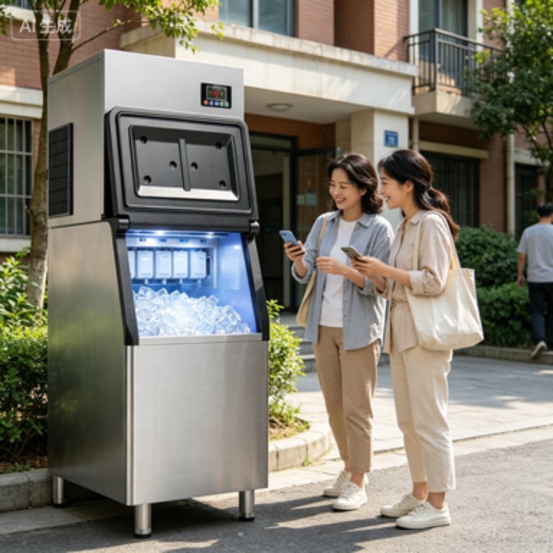 Máquina de Gelo Comercial de 4 - Meal Prep Vending Machine avaliação e preço