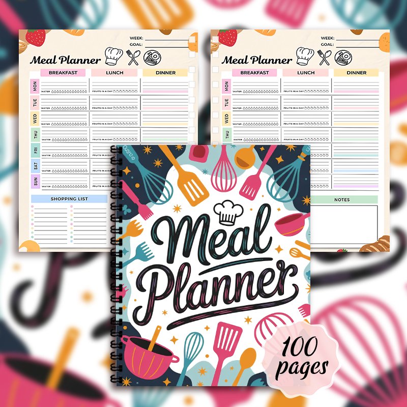Caderno de Planejamento de Ref - Meal Plan Notepad avaliação e preço