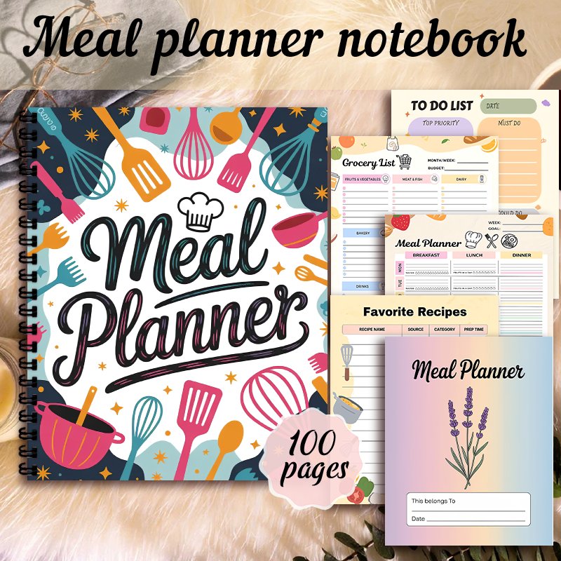 Caderno de Planejamento de Ref - Meal Plan Notepad avaliação e preço