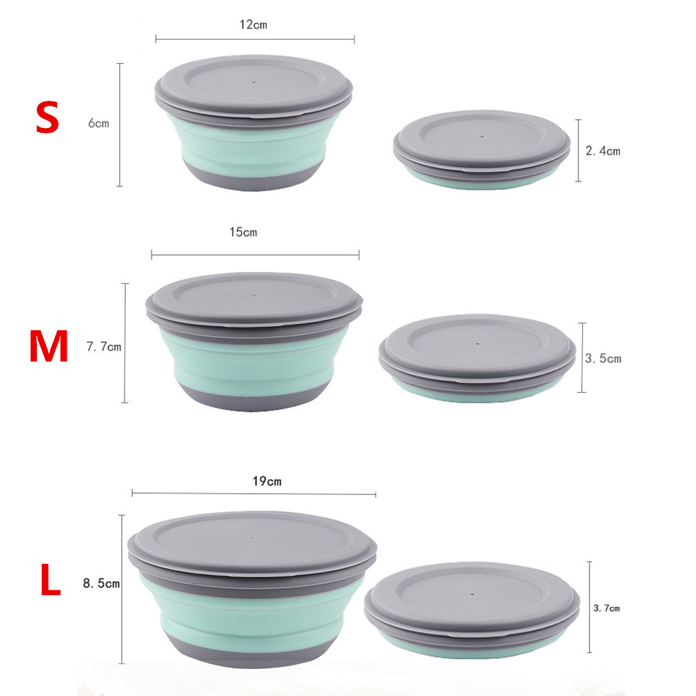 Portátil dobrável lancheira ti - Salad Container Jar avaliação e preço