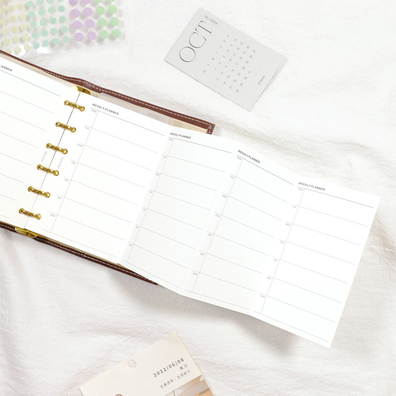 Fromthenon Livro-razão manual, - Meal Plan Notepad avaliação e preço